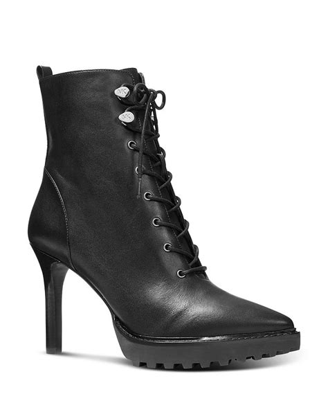 MICHAEL Michael Kors Women's Kyle Lace Up Booties